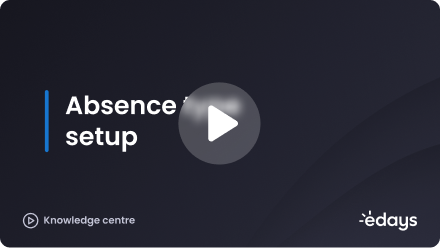 12 - Absence type setup - thumbnail