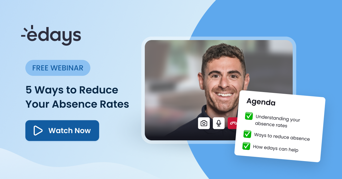 5 ways to reduce absence rates free webinar