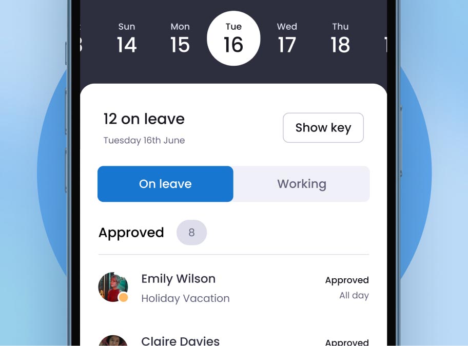 annual leave booking system