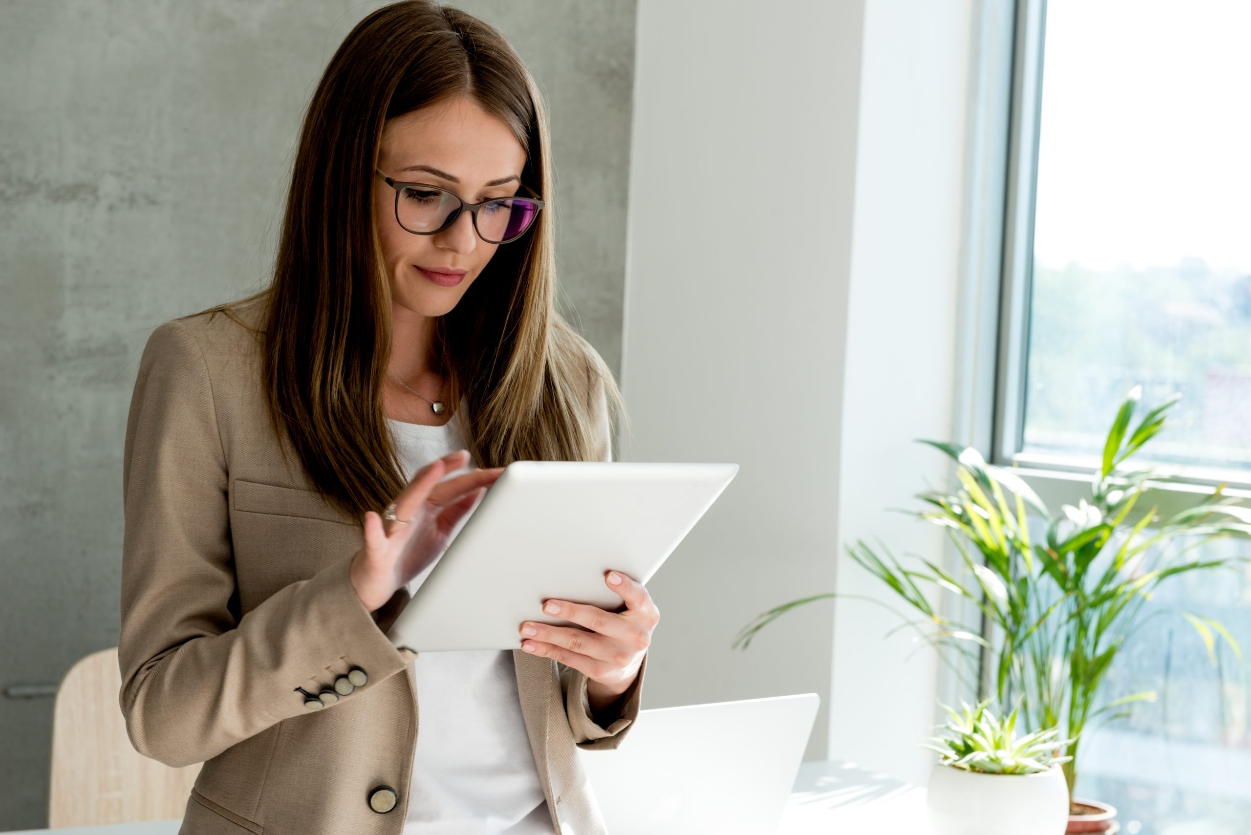 A HR professional in the workplace