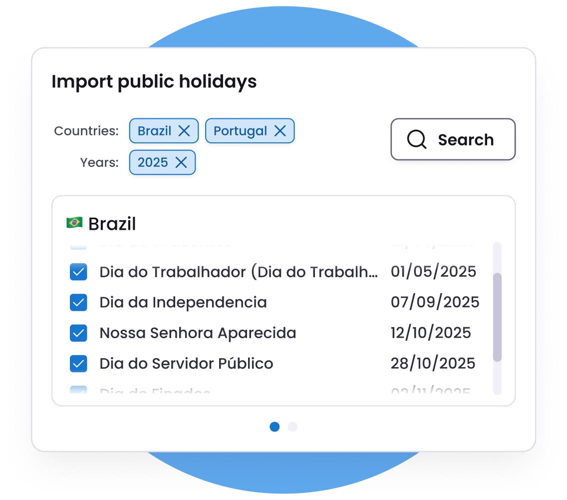 features - leave management