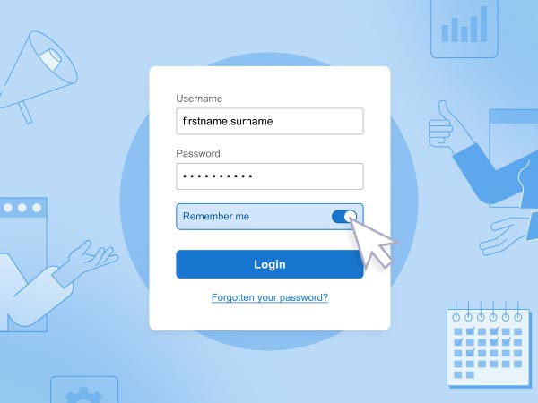 single sign-on add on feature