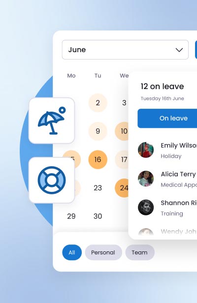 edays absence and leave capabilities